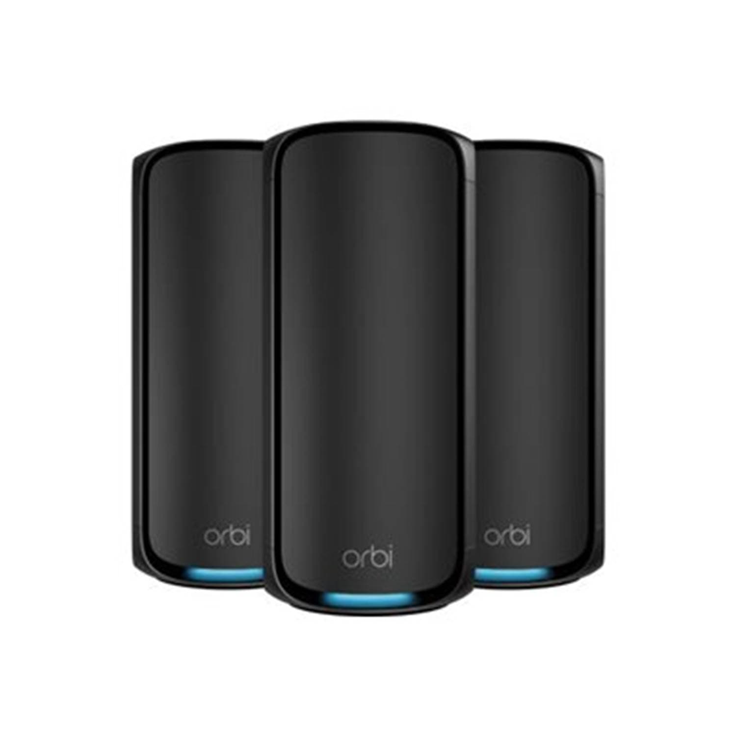Netgear Orbi 970 Series Quad-band WiFi 7 Mesh 3-Pack, Black Edition