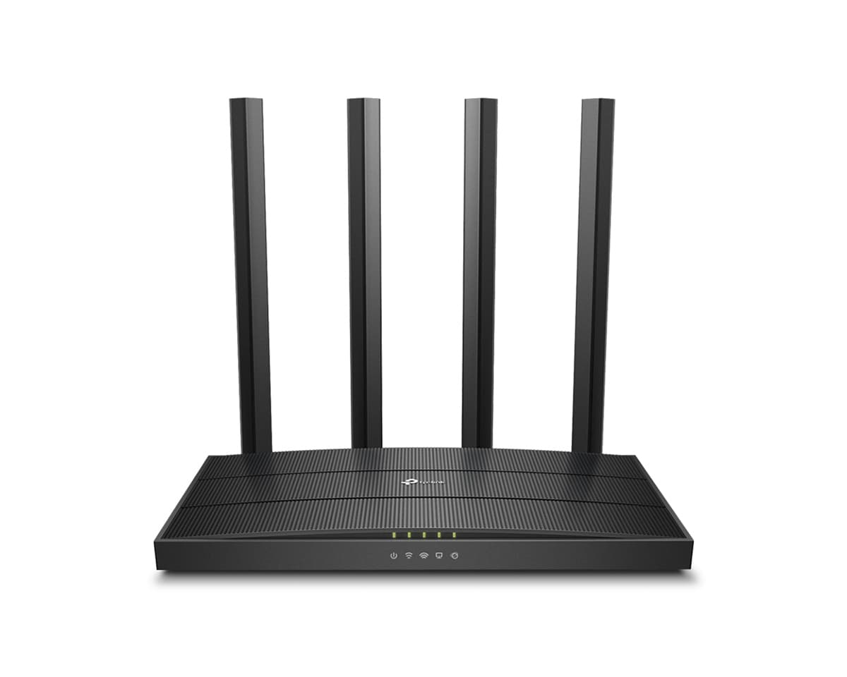 TP-Link Router Archer C6, AC1200, 867+300 Mbit/s, Dual-Band, 4 Portar