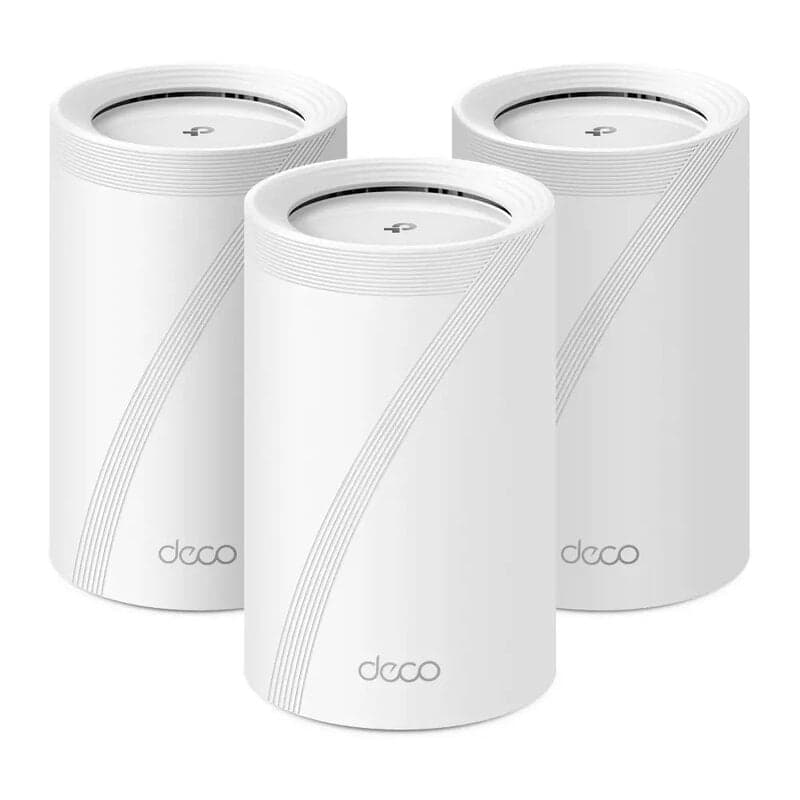 TP-Link Deco BE65 (BE9300) 3-Pack - Mesh router 802.11a/b/g/n/ac/ax/be (Wi-Fi 7)