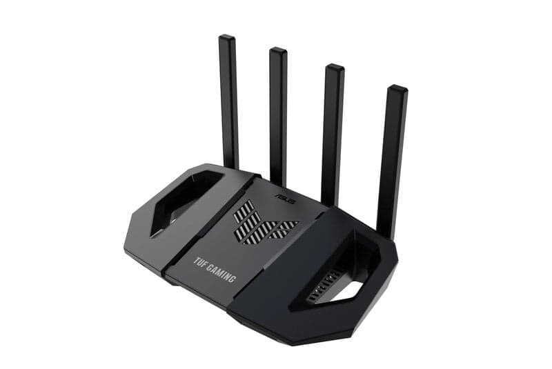 ASUS TUF Gaming BE3600 -Wi-Fi 7 - 4-Antenna - 4-Port switch - Wireless router 802.11a/b/g/n/ac/ax/be (Wi-Fi 7) - Wireless router 802.11a/b/g/n/ac/ax/be (Wi-Fi 7)