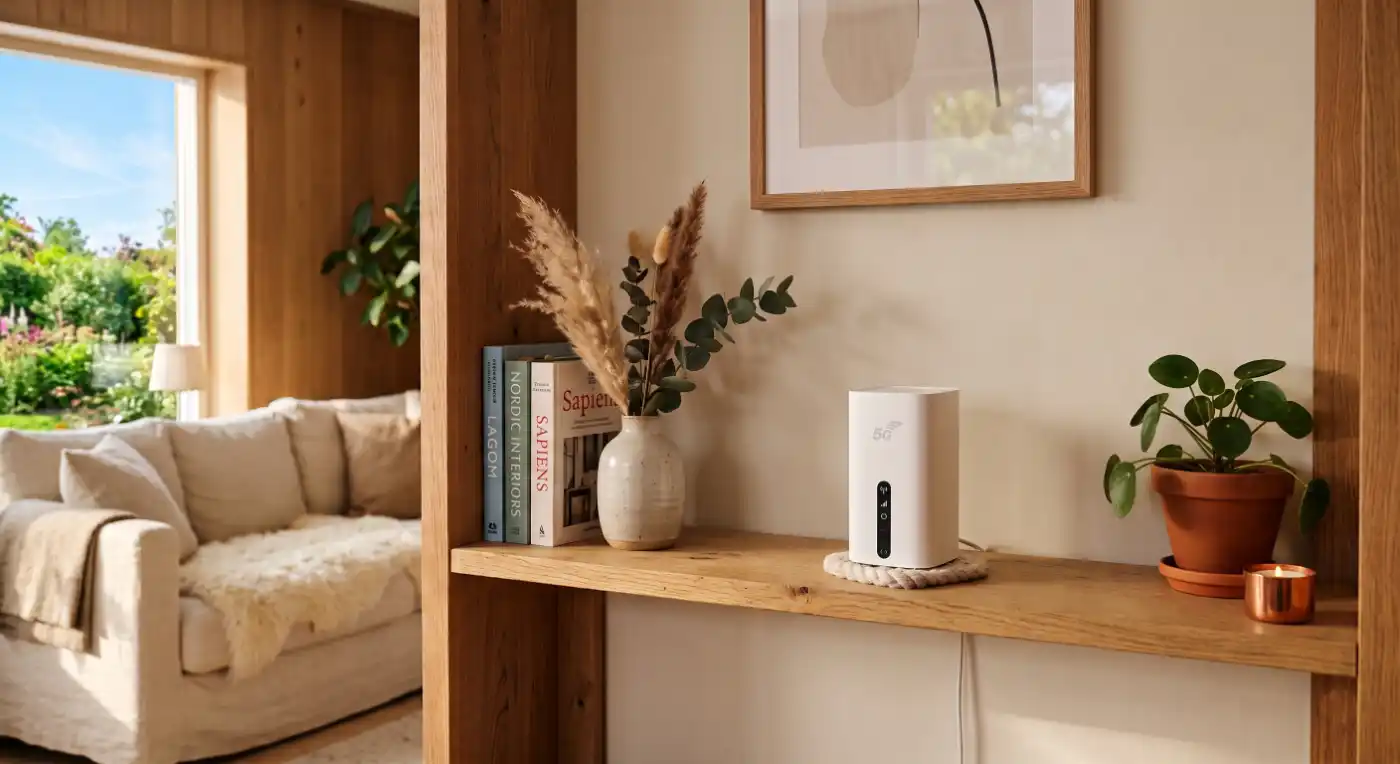5G router i hemmamiljö